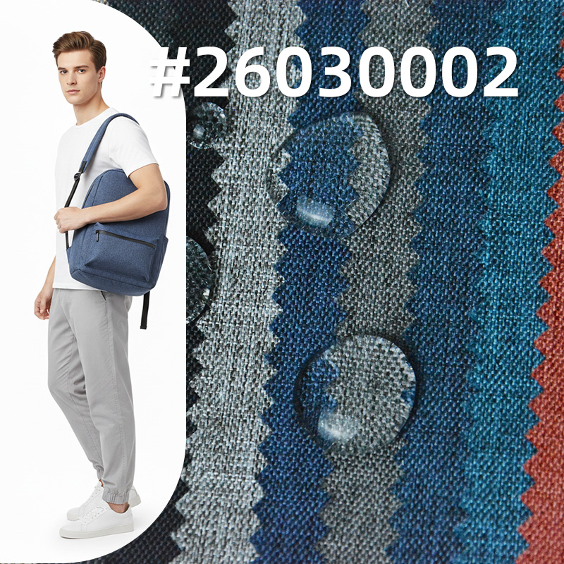 300D Cationic Polyester PU Fabric|160g/m2 Waterproof Dyed Fabric|Fashion Bag & Handbag Fabric