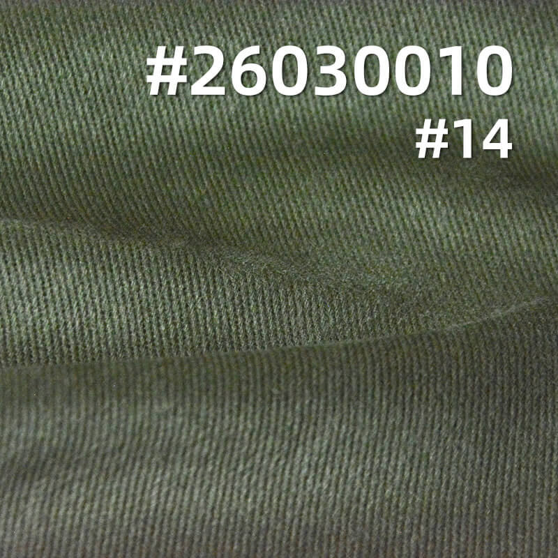 310g/m2 Cotton Stretch Dyed Fabric|10*10 Combed Twill Snowflake-Effect Napped Fabric|Workwear Jacket Pants & Skirt Fabric