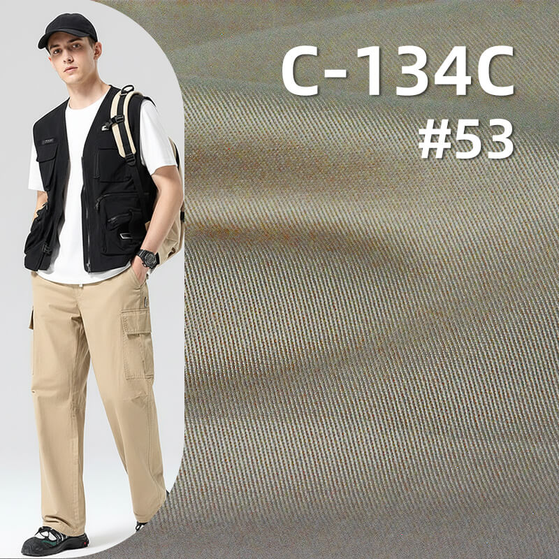 100% Cotton Combed Washed Cotton Fabric|265g/m2 Twill Dyed Fabric|Workwear Jacket & Pants Fabric