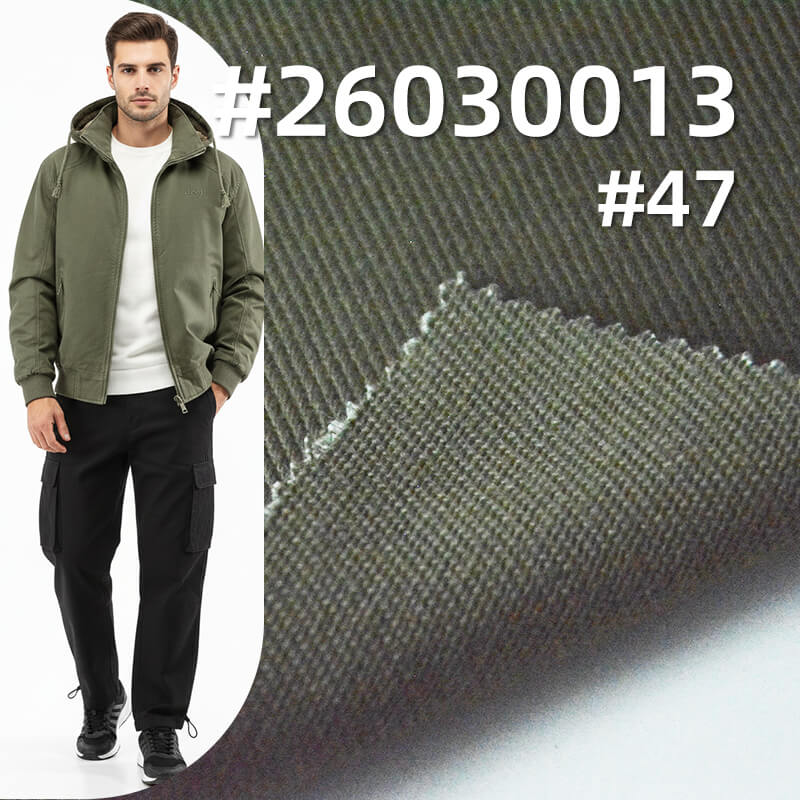 100% Cotton Combed 7*7 Twill Fabric|370g/m2 Extra-Heavy Sand-Washed Cotton Fabric|Bag Workwear Jacket & Pants Fabric
