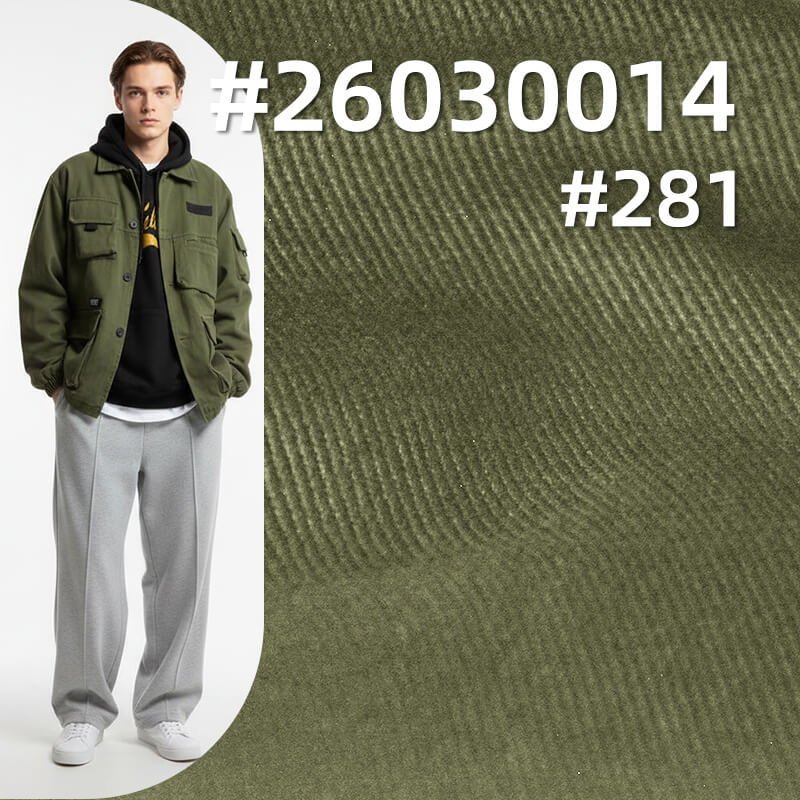 100% Cotton Heavyweight Twill Fabric|360g/m2 Brushed-Back Dyed Fabric|Workwear Jacket & Pants Fabric