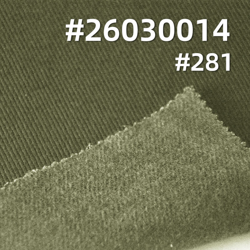 100% Cotton Heavyweight Twill Fabric|360g/m2 Brushed-Back Dyed Fabric|Workwear Jacket & Pants Fabric