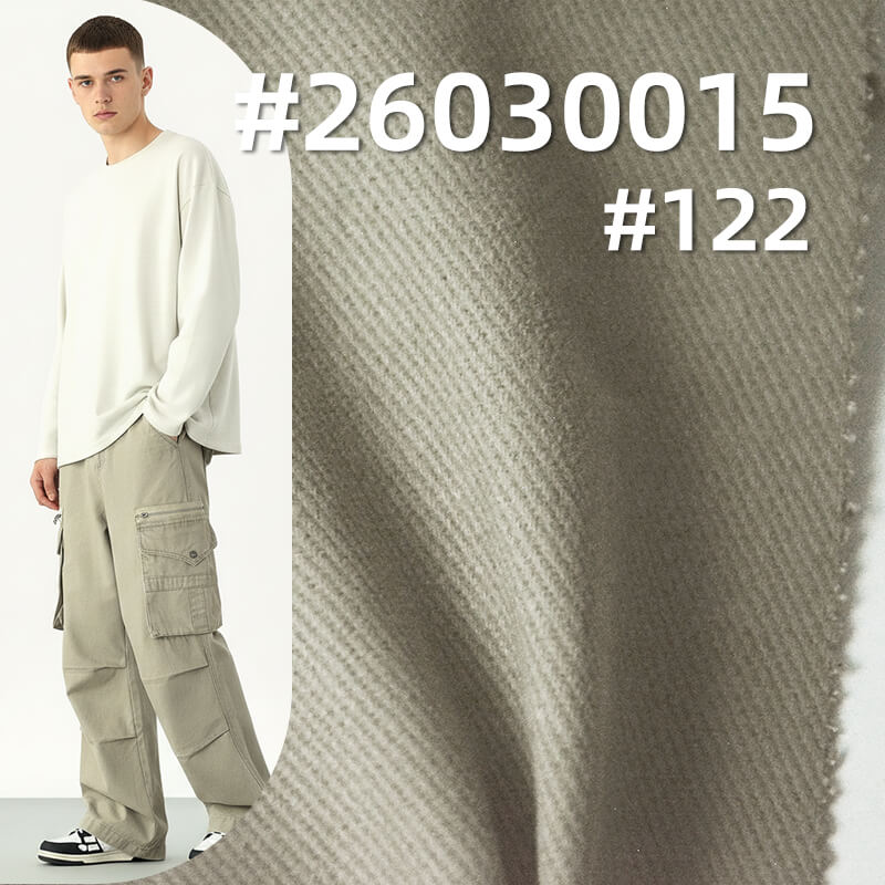 100% Cotton Heavyweight Twill Fabric|360g/m2 Peached & Brushed Dyed Fabric|Workwear Jacket & Pants Fabric
