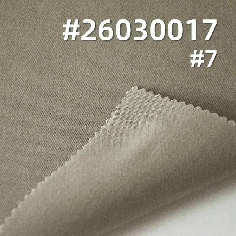 32S Combed Cotton Stretch Twill|190g/m2 Snowflake-Effect Napped Fabric|Casual Top Workwear Pants & Skirt Fabric