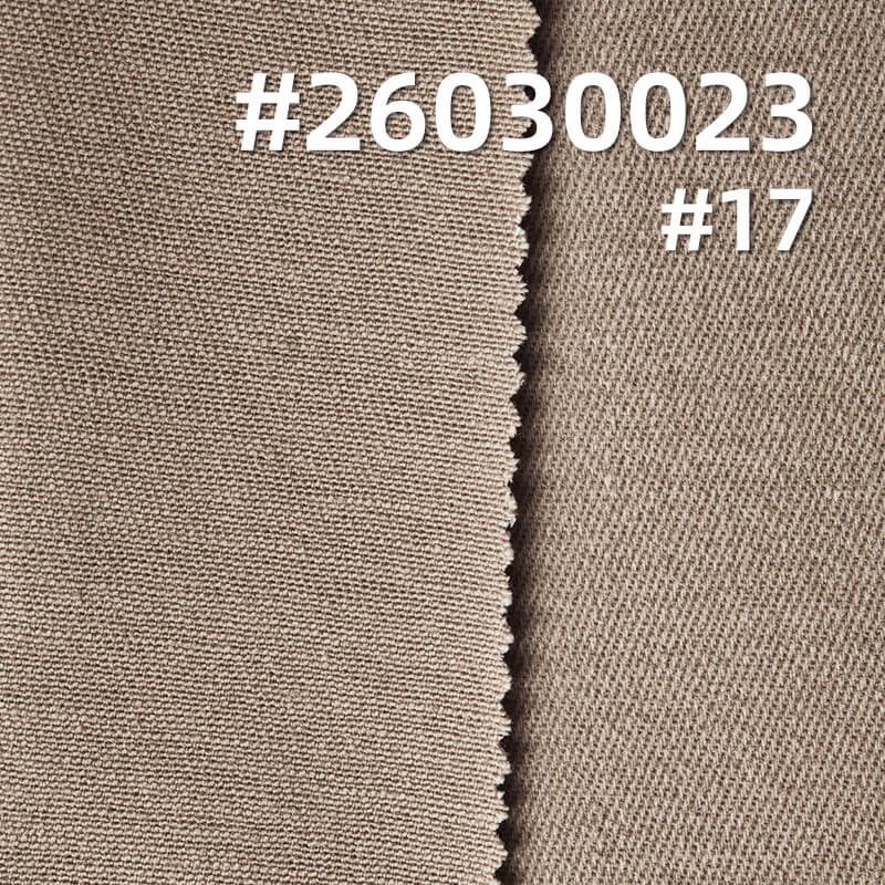 Stretch Snowflake-Effect Napped Dyed Fabric|255g/m2 Cotton Twill Fabric|21S Siro-Spun|Workwear Jacket Pants & Skirt Fabric
