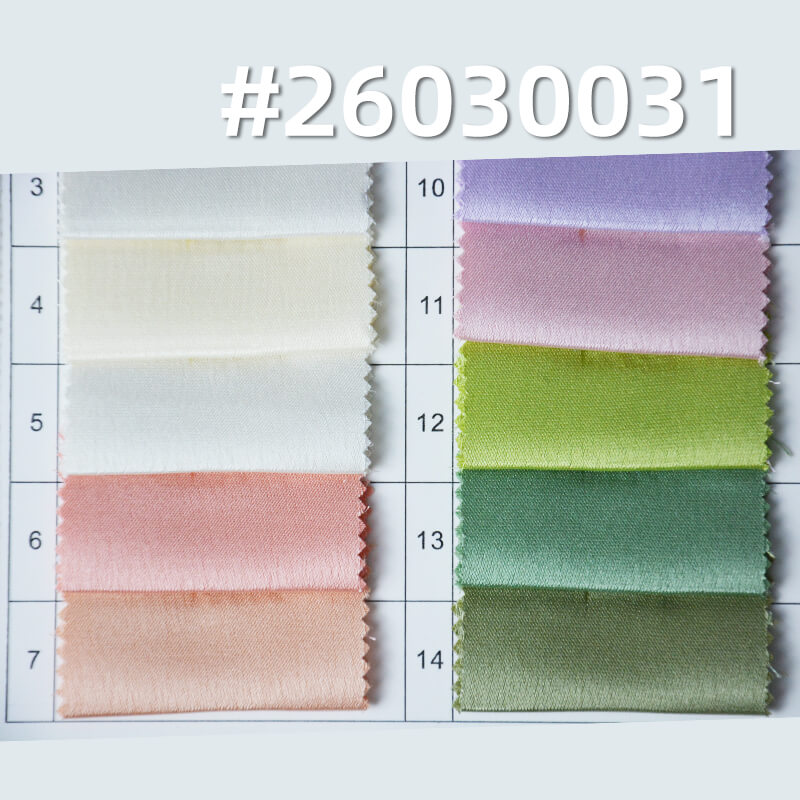 100% Polyester Acetate-Look Crackled Satin|190g/m2 Silky High-Shine Satin Fabric|Women's Shirt Skirt Hanfu & Gown Fabric