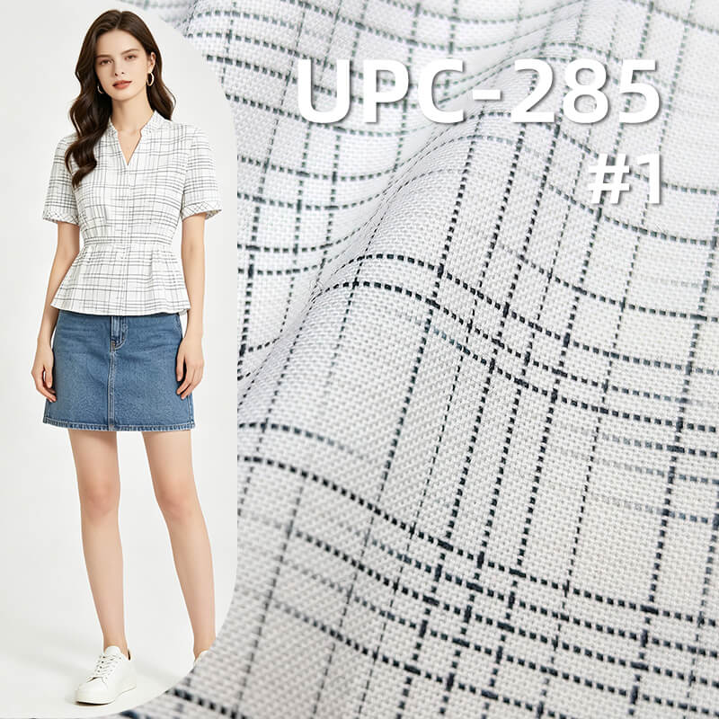 All-Cotton Oxford Fabric | 161g/m2 Canvas | Gradient Yarn-Dyed Fabric | Fabric for Shirts & Skirts