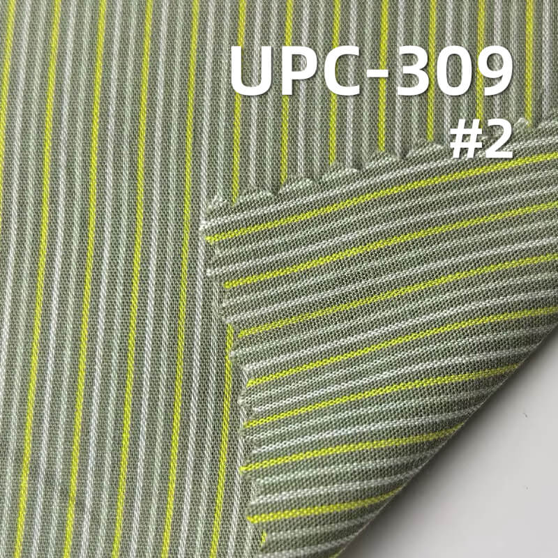 All-Cotton Yarn-Dyed Stripe Fabric | 106g/m2 Cotton Plain Fabric | Fabric for Casual Shirts & Dresses