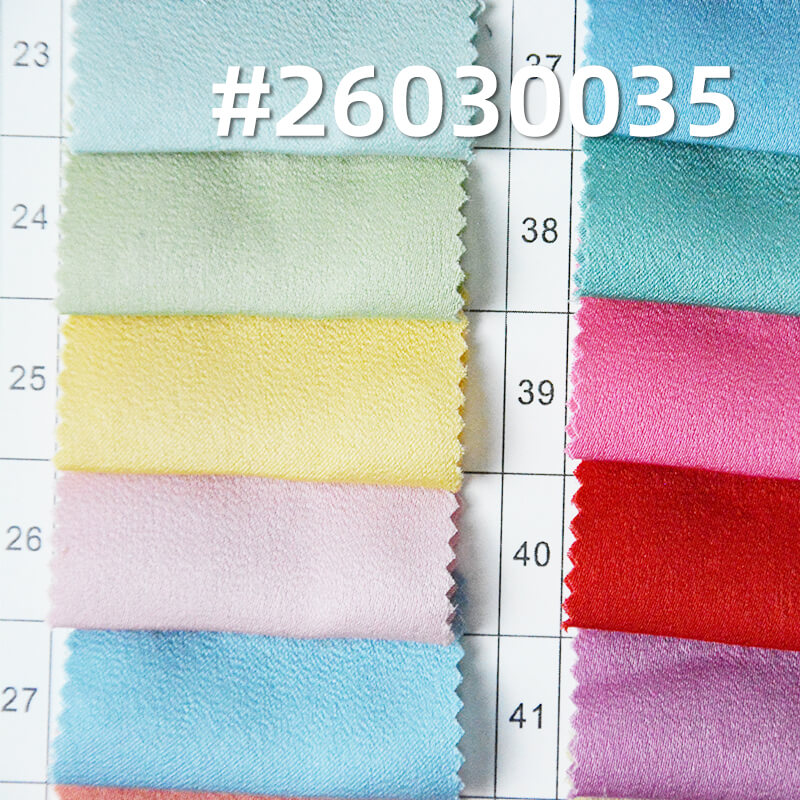 Polyester Matte Satin|140g/m2 Acetate-Look Suede-Touch Satin|Shirt Skirt & Gown Fabric