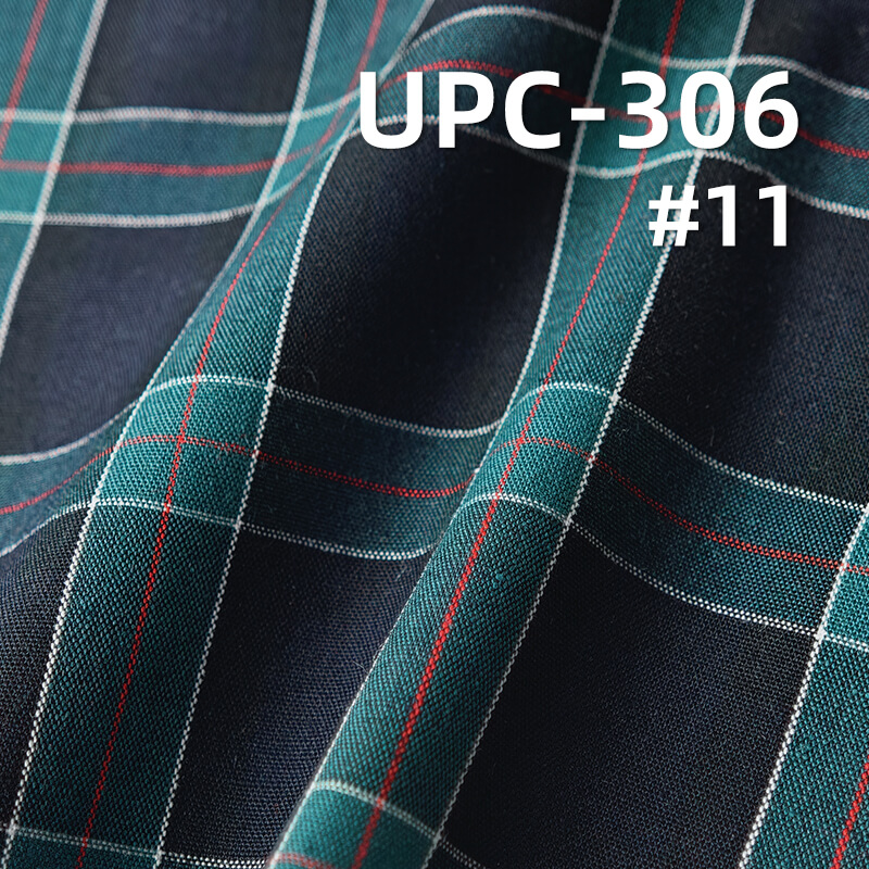 All-Cotton Yarn-Dyed Check Fabric | 120g/m2 Cotton Plain Fabric | Fabric for Plaid Shirts & Dresses