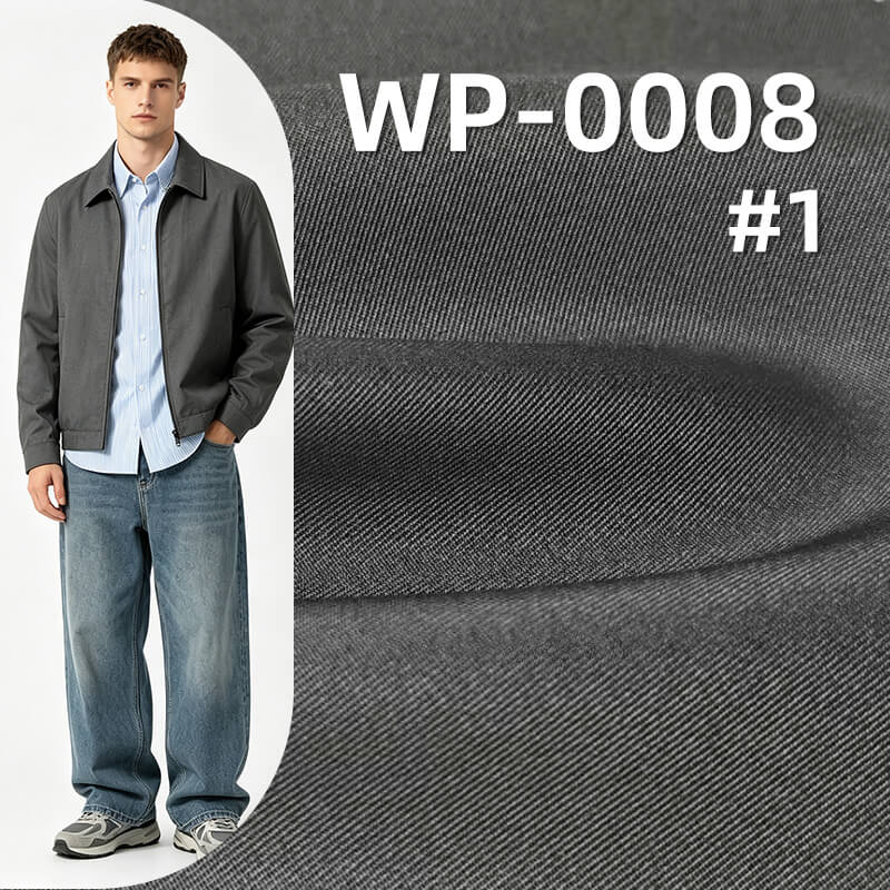 Polyester Double-Sided Yarn-Dyed Twill Fabric | 205g/m² Twill Textile | Fabric for Corporate Workwear & Lightweight Jackets