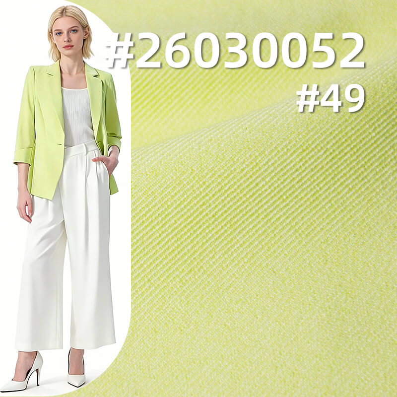 Four-Way Stretch Twill Dyed Fabric|280g/m2 Polyester Spandex Fabric|Business Wear Pants & Skirt Fabric