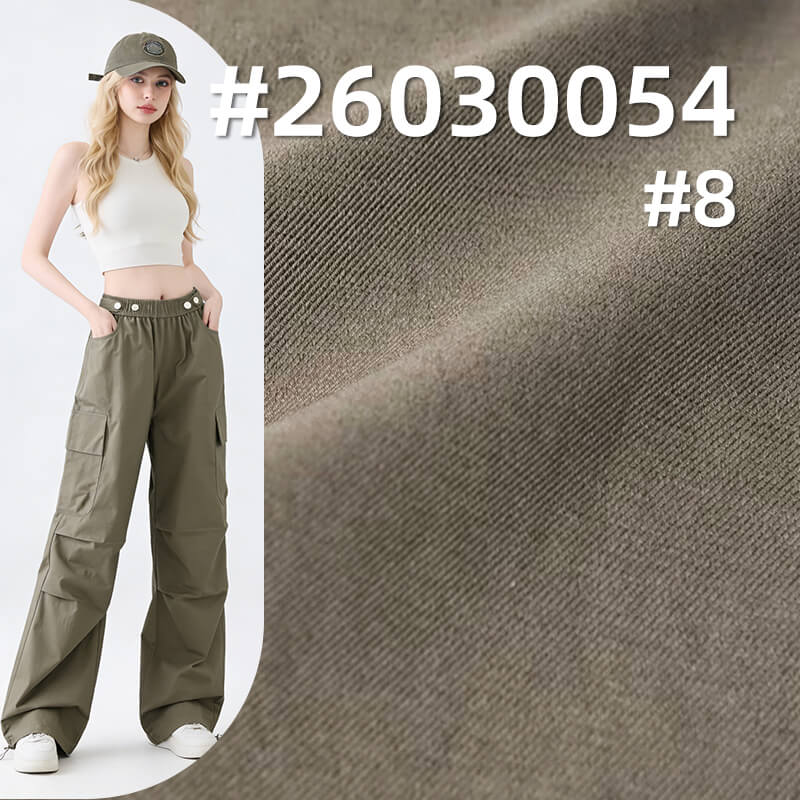 280g/m2 Heavyweight Polyester Double-Face Twill Dyed Fabric|Casual Pants Skirt Matching Set & Workwear Fabric