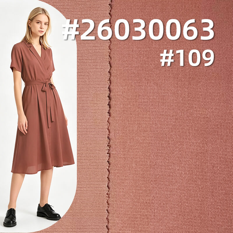 Matte Broken Twill Fabric|135g/m2 Polyester Stretch Dyed Fabric|Dress Pants & Shirt Fabric
