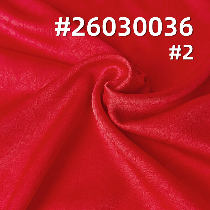 Matte Crinkle Satin|Polyester Acetate-Look Suede-Touch Fabric|140g/m2 Satin|Shirt Skirt & Gown Fabric