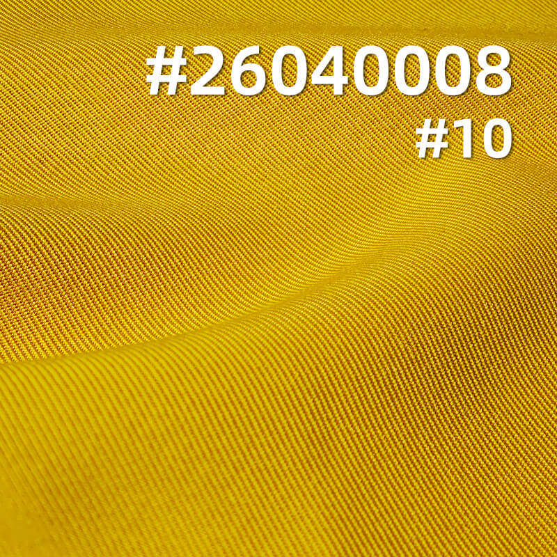 195g/m2 100% Polyester Peached Twill Dyed Fabric|Matching Set Uniform Pants & Skirt Fabric