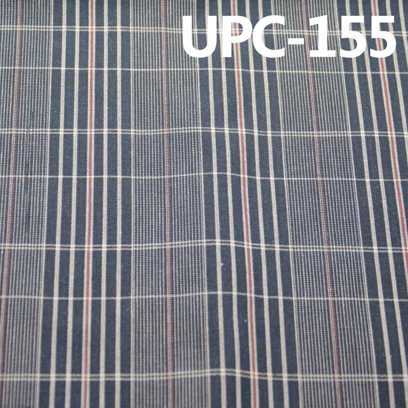 100% Cotton Yarn-Dyed Fabric | 155g/m² Plain Weave Checkered Cotton Fabric | Pants, Skirts, Casual Jackets Material