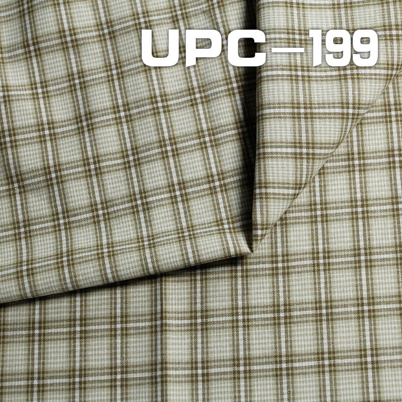 100% Cotton Yarn-Dyed Fabric | 112g/m² Yarn-Dyed Check Fabric |Fabric for Pants, Skirts, Casual Tops