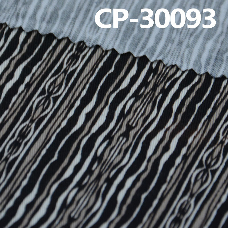 Supply of cotton twill fabric printed teak wood flower  166g/m2 54/56" CP-30093