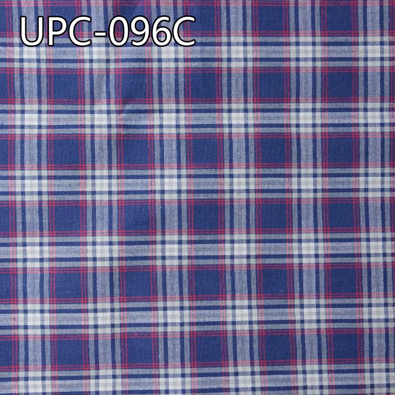 126g/m² 100% Cotton Yarn-Dyed Check Fabric | Fabric for Pants, Skirts, Check Shirts