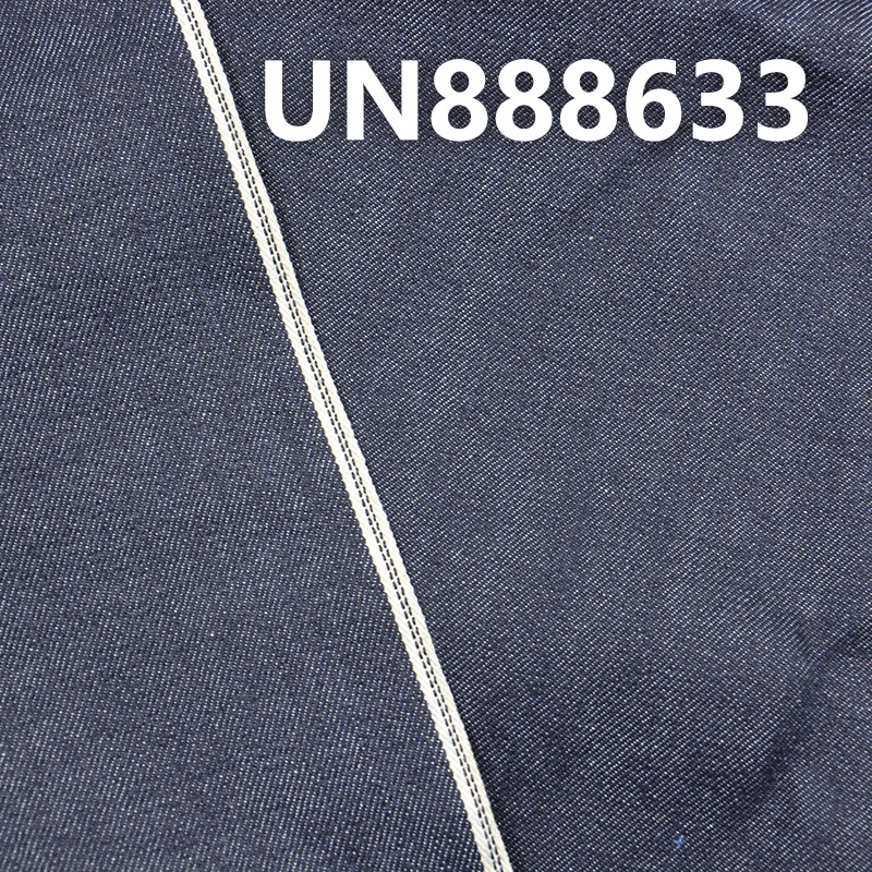 100%COTTON Selvedge Straight Slub Denim 30/31" 11.5OZ UN888633