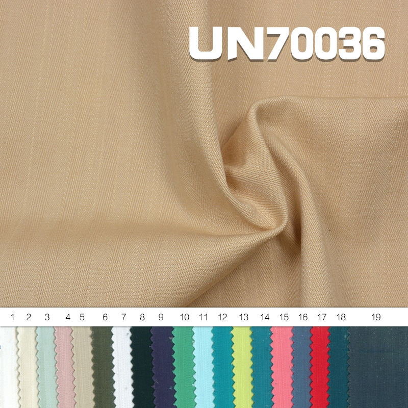 Cotton Spandex Dyed Fabric | Herringbone Fabric | 326g/m² Slub Stretch Twill | Pants, Skirts, Suit Fabric