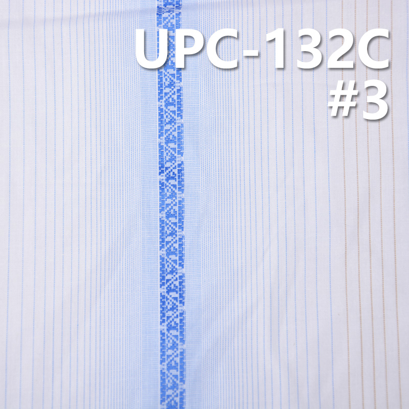 100% Cotton Yarn-Dyed Fabric | 115g/m² Dobby Stripe Fabric | Fabric for Skirts, Shirts, Casual Tops