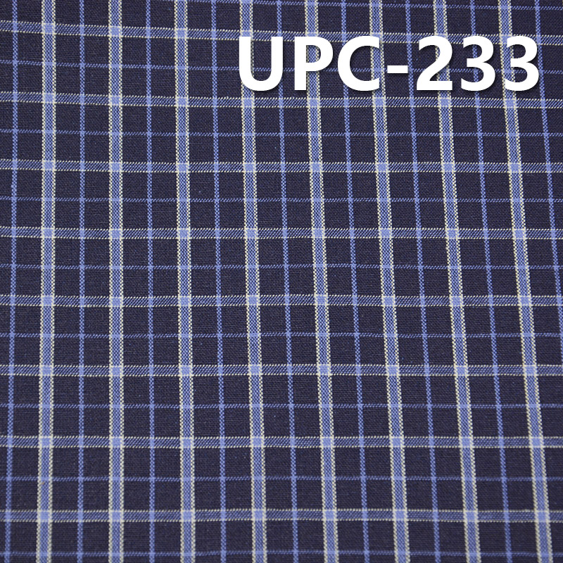 100% Cotton Yarn-Dyed Fabric | 130g/m² Check Fabric | Fabric for Trousers, Skirts & Check Shirts