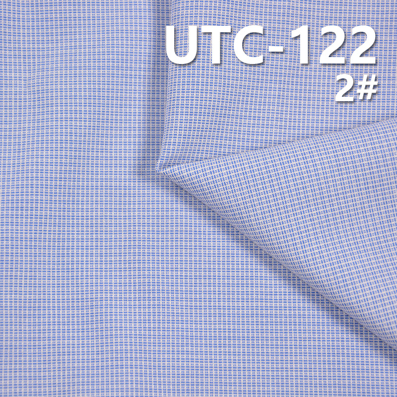 100%Polyester Yarn Dyed Check Fabric 55/56" 150g/m2 UTC-122