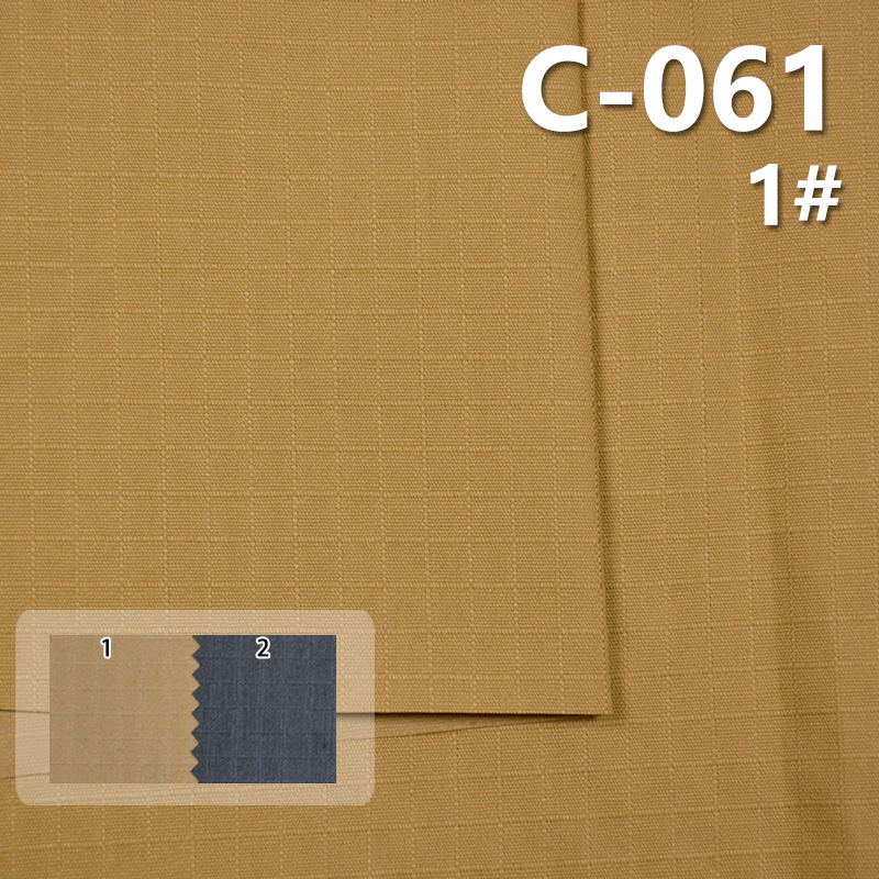 100% Cotton Dyed Fabric | 235g/m² Waxed Check Fabric (0.6*0.6) | Fabric for Bags & Jackets/Outerwear