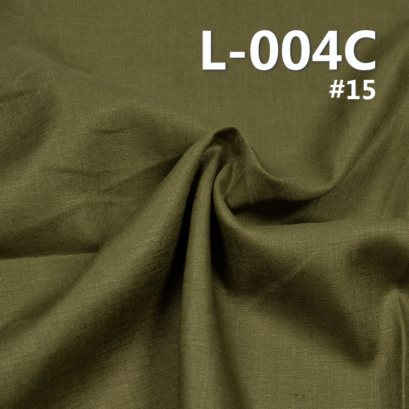100% Linen Fabric | 140g/m2 Plain Weave Fabric | Solid Style | Fabric for Hanfu, Dresses, Tops