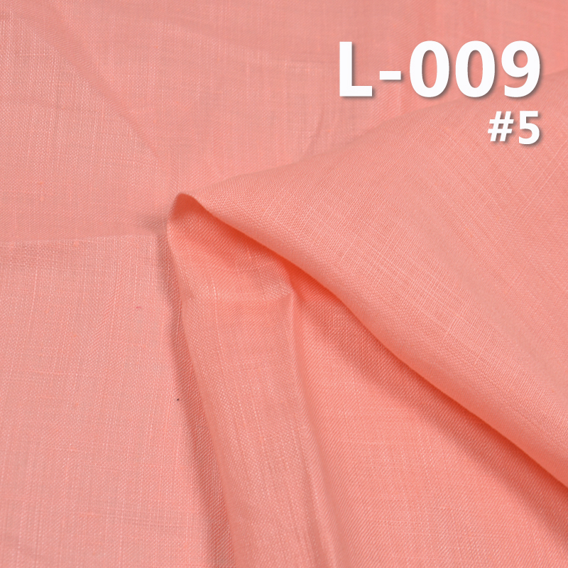 All-Linen Fabric | 120g/m² Plain Weave Linen Dyed Cloth | Solid-Color Fresh Style | Hanfu, Dress, and Shirt Material