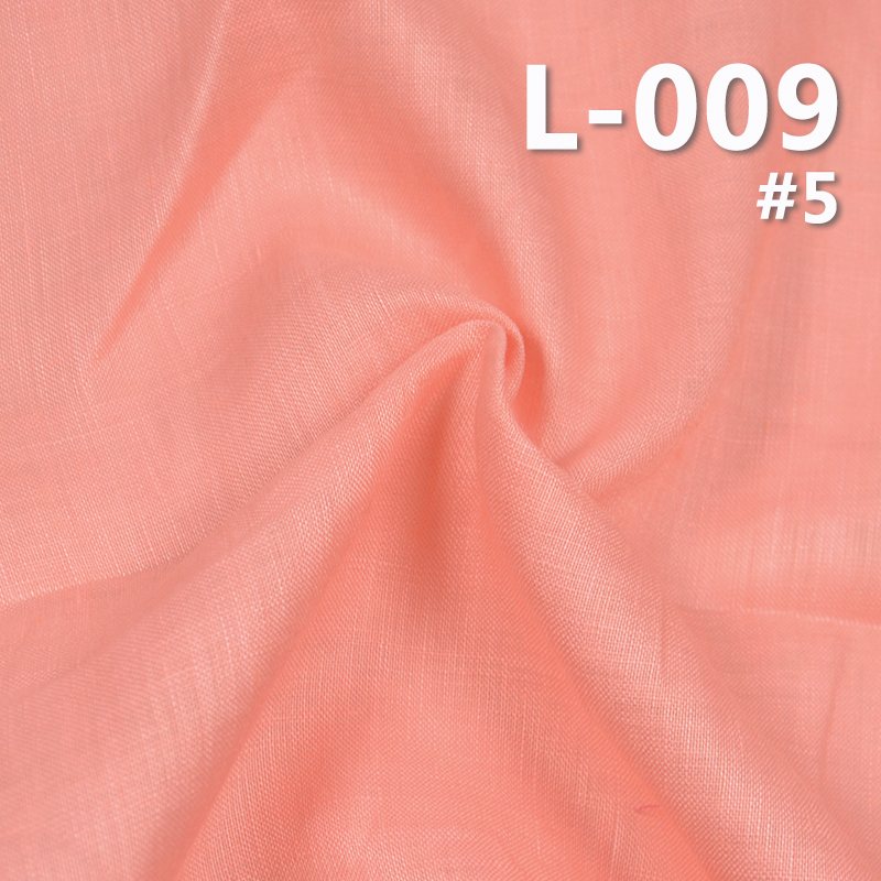All-Linen Fabric | 120g/m² Plain Weave Linen Dyed Cloth | Solid-Color Fresh Style | Hanfu, Dress, and Shirt Material