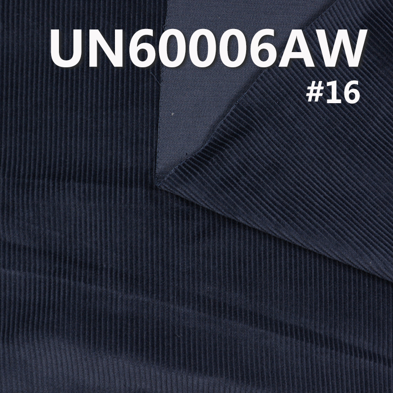 100% Cotton Dyed  Washing Corduroy 8W 4H 57/58" 293g/m2 UN60006AW