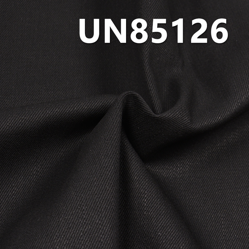 Black Face Black Back Denim | 13.4oz Slub Heavyweight Twill Denim | Fabric for Jeans, Denim Jackets