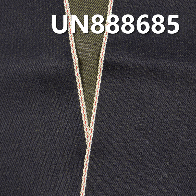 100% Cotton Yarn-Dyed Selvedge Denim Fabric | 12 oz 3/1 "Z" Twill Denim Fabric | For Jeans Denim Jackets Outerwear