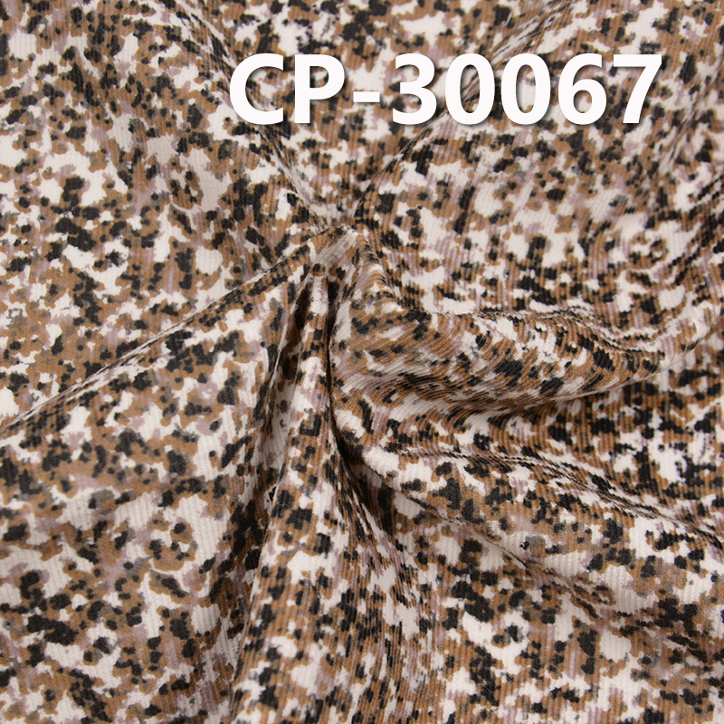 100% Cotton 21-Wale Corduroy | 135 g/m2 Printed Corduroy | For Hats Pants Skirts