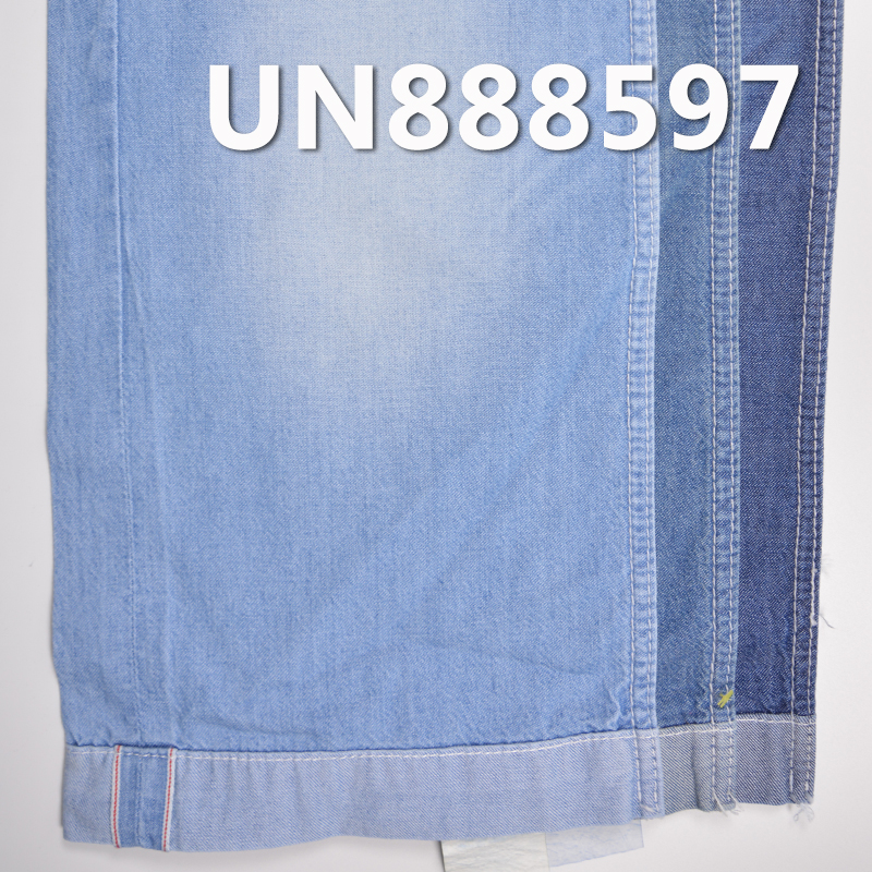 100% Cotton Light Blue Selvedge Denim Twill  2/1 32/33" 5.5OZ UN888597
