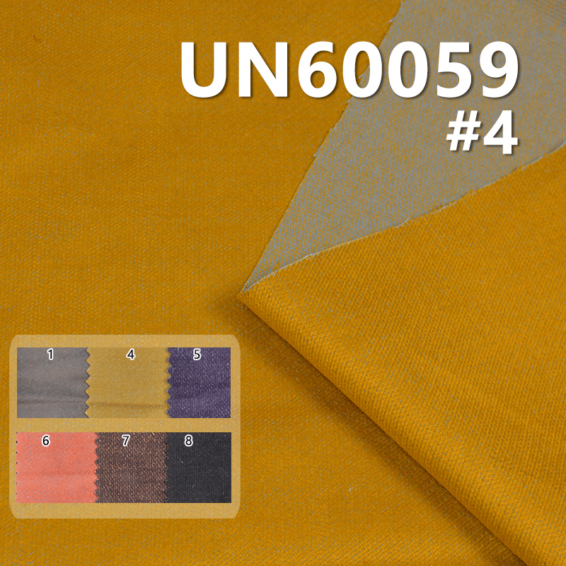 Two-Tone Faux Velvet | 246g/m² T/C Velvet Fabric | 24W Dyed Velvet | Fabric for Hats, Pants, Outerwear, and Coats