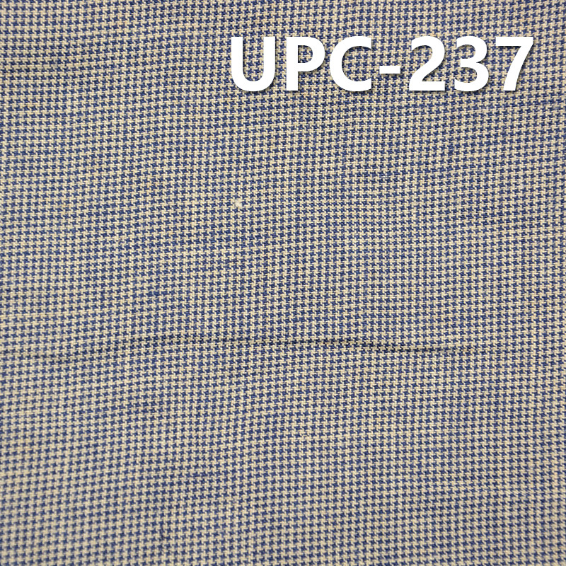 100% Cotton Yarn-Dyed Fabric | 130 g/m2 Houndstooth Yarn-Dyed Fabric | For Casual Shirts Skirts