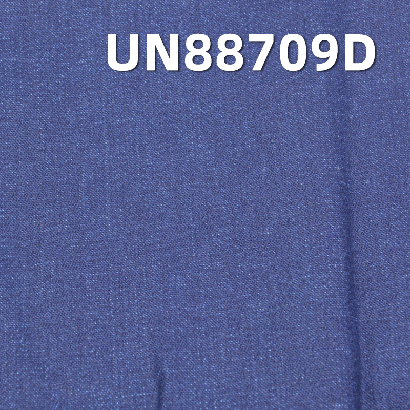 Stretch Dyed Denim Fabric | 9.4oz Cotton Stretch Twill Denim | Blue Face Blue Back | Fabric for Denim Skirts, Denim Shirts