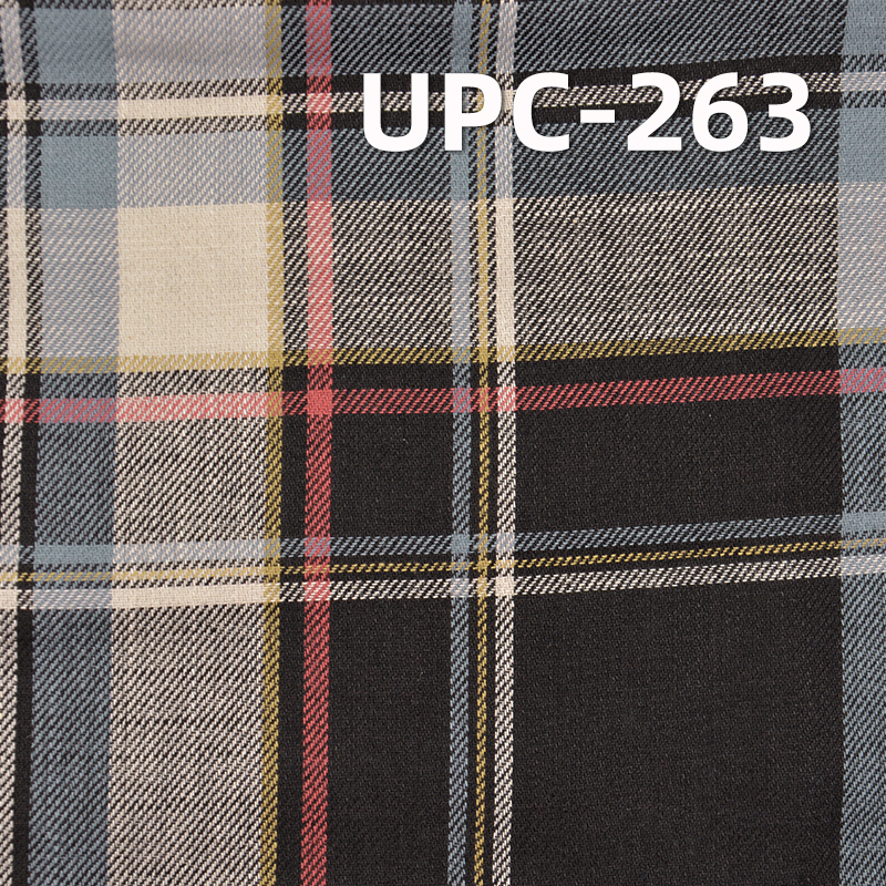 100% Cotton Yarn-Dyed Check Fabric 4.7 oz | For Academic Style Skirts Shirts
