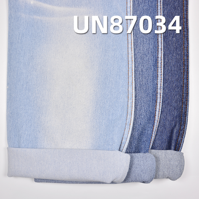 Indigo Knit Denim Fabric | 9oz Mid-weight Cotton Stretch Knit | For Jeggings, Hoodies & Loungewear