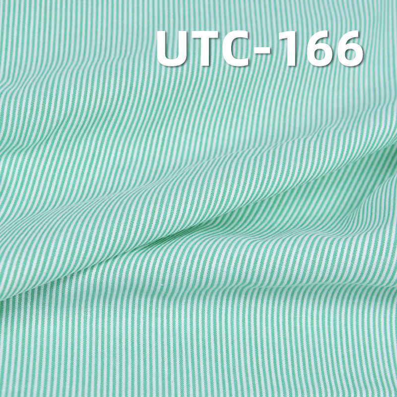 T/C Color Woven Fabric | 119g/m² Pinstripe T/C Dyed Fabric | Striped Fabric | Fabric for Pants and Casual Shirts