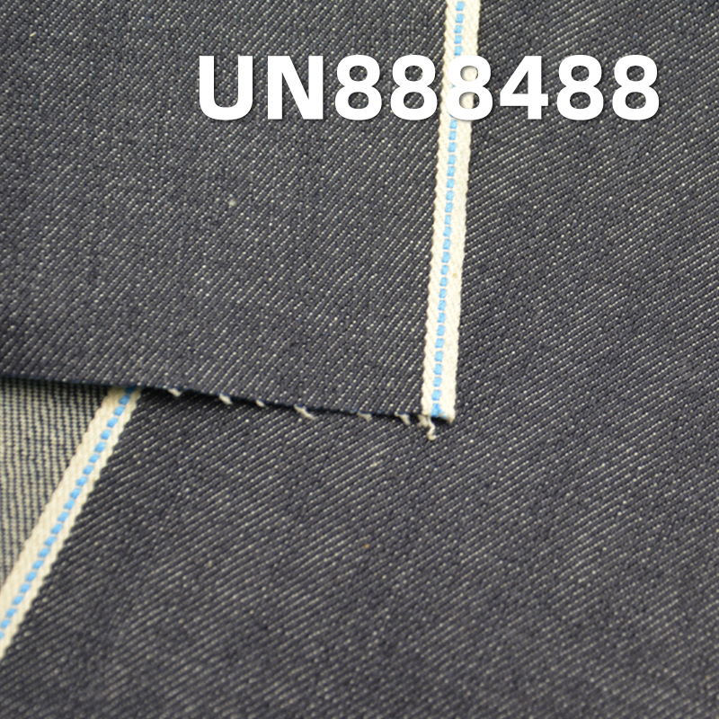 100% Cotton Denim |12.5oz Slub Cotton 3/1 "Z' Twill Selvedge Denim | Raw Denim Fabric for Jeans, Streetwear Jackets,Outerwear