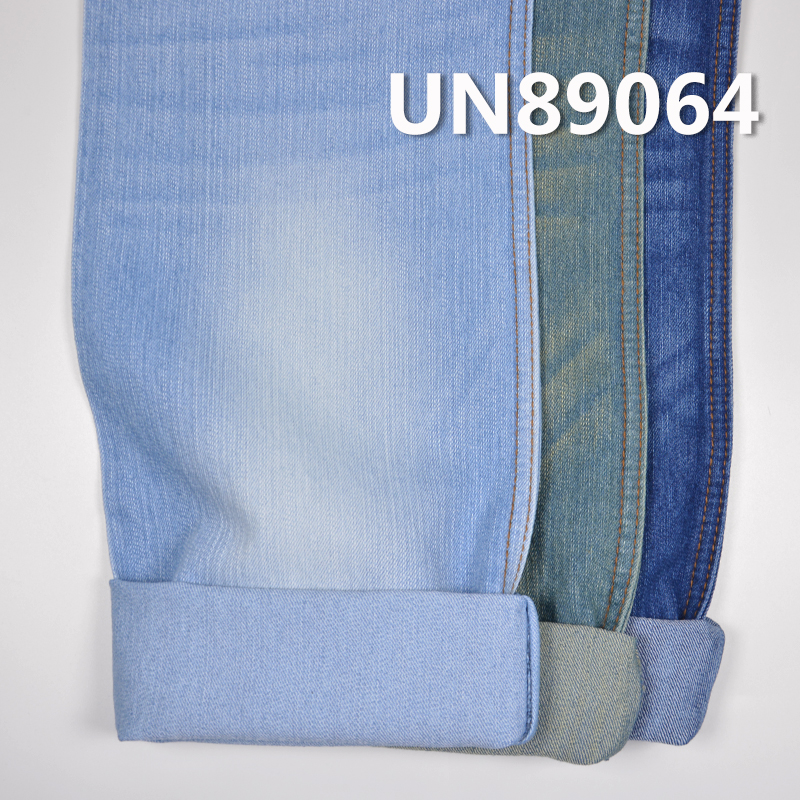 Stretch Denim Fabric | 9.9 oz Poly Cotton Slub 3/1 "Z" Twill Denim Fabric | For Jeans Denim Skirts Denim Tops