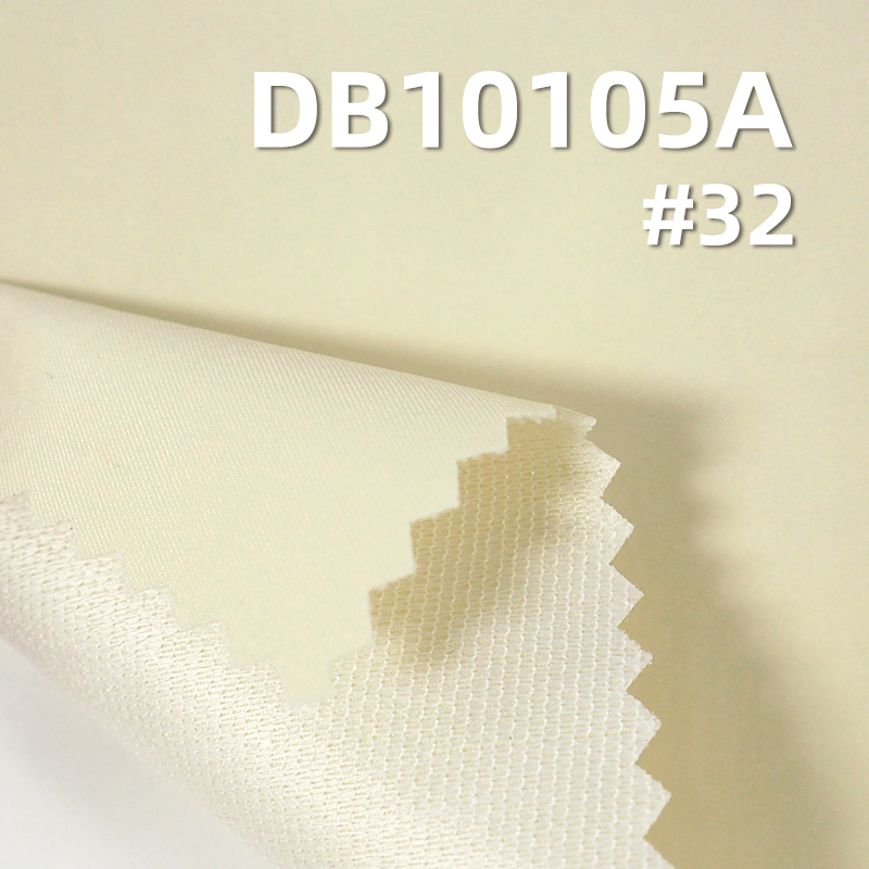 T400 Twill Wrinkle-Finish Fabric | 188g/m² Nylon-Polyester | Water-Repellent Composite Backing | Outdoor Hiking Jacket Material