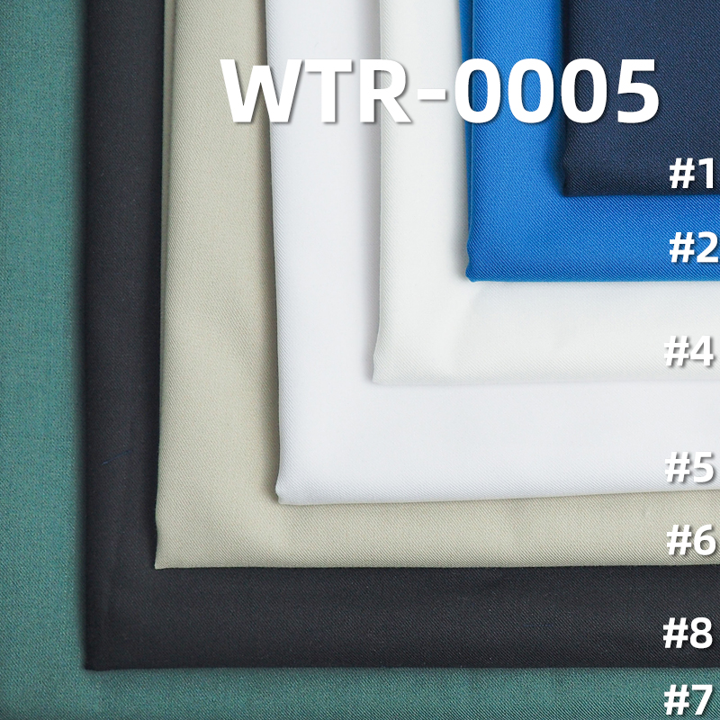 225g/m² TR Double-Sided Twill Dyed Fabric | Moisture-Wicking Fabric | Pants & Casual Jacket Material with Hang Tags