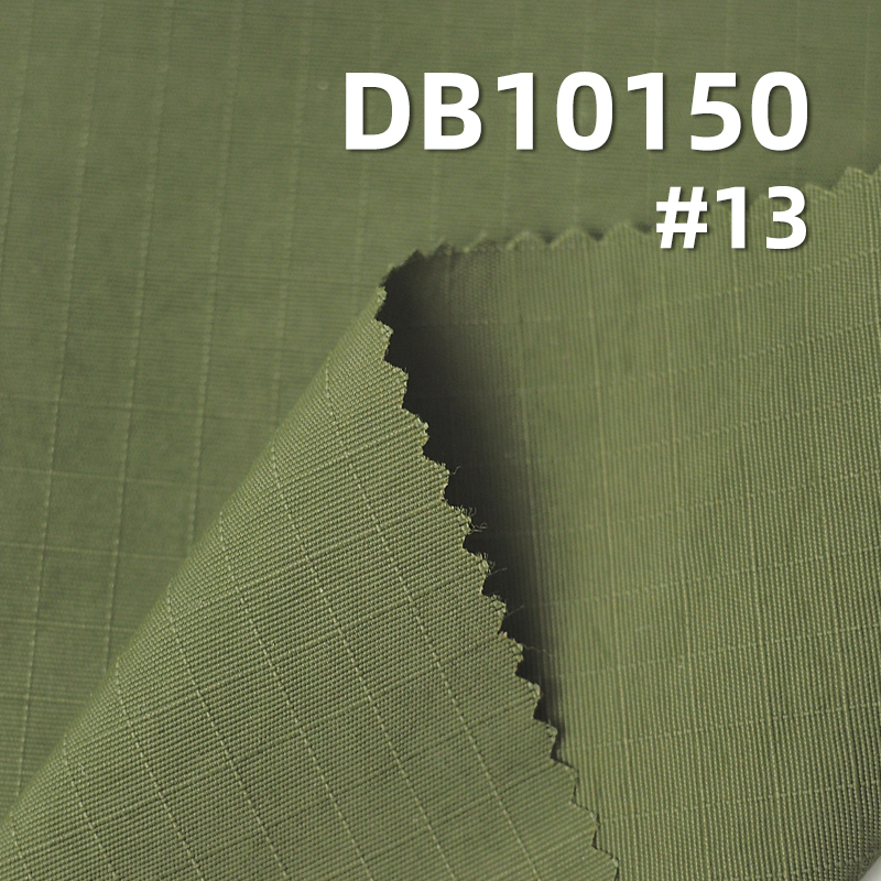Nylon Dyed Fabric | 130g/m² Nylon Taffeta plaid fabric| 0.5 Grid Waterproof  Fabric |Hats, Bags, Windbreakers, Cotton Jacket Fabric