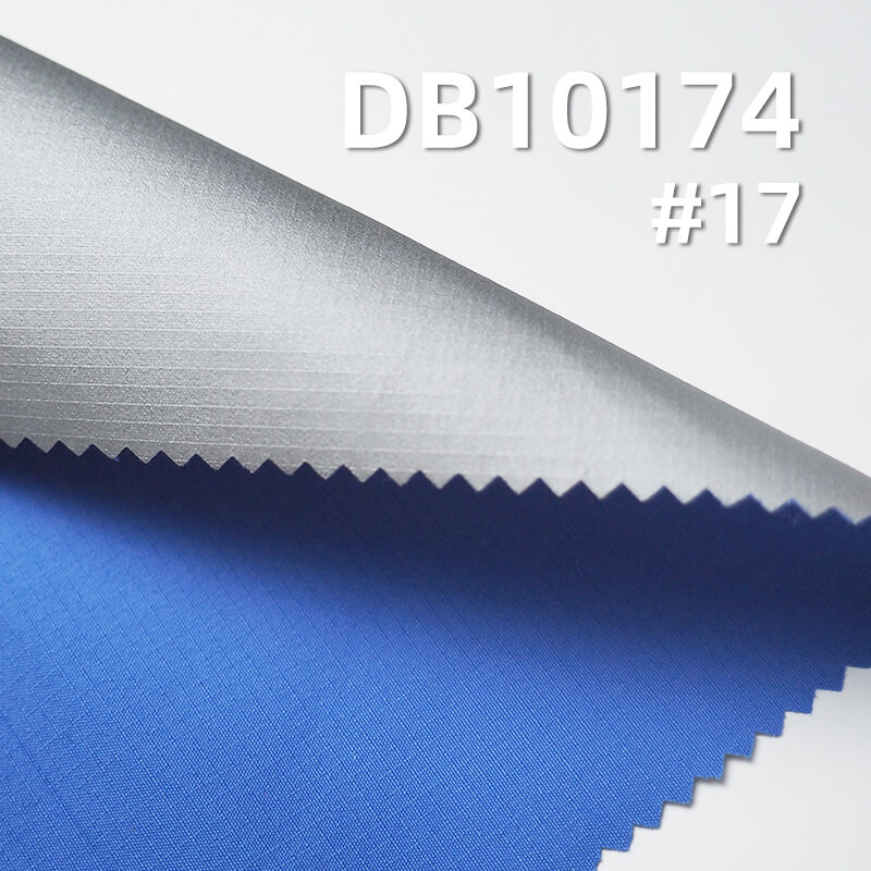 98g/m² Polyester Matte Fabric | 0.15mm Check | PU Composite | Four-Level Waterproof | Sportswear & Windbreaker Fabric